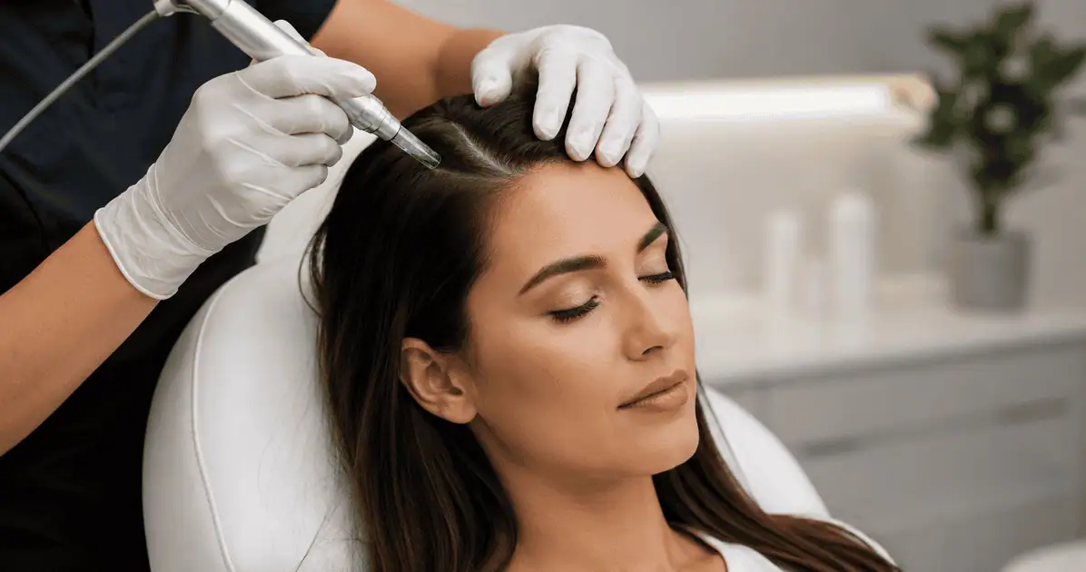 Hair restoration treatment for hair thinning